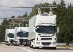 camion autoroute electrique